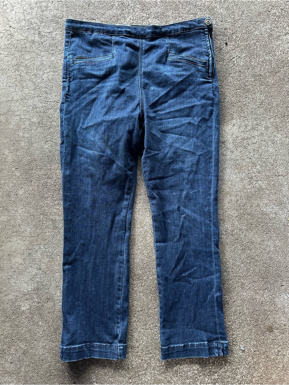 Anthropologie Pilcro High Rise Capri Denim Legging Jeans - Picture 2 of 9